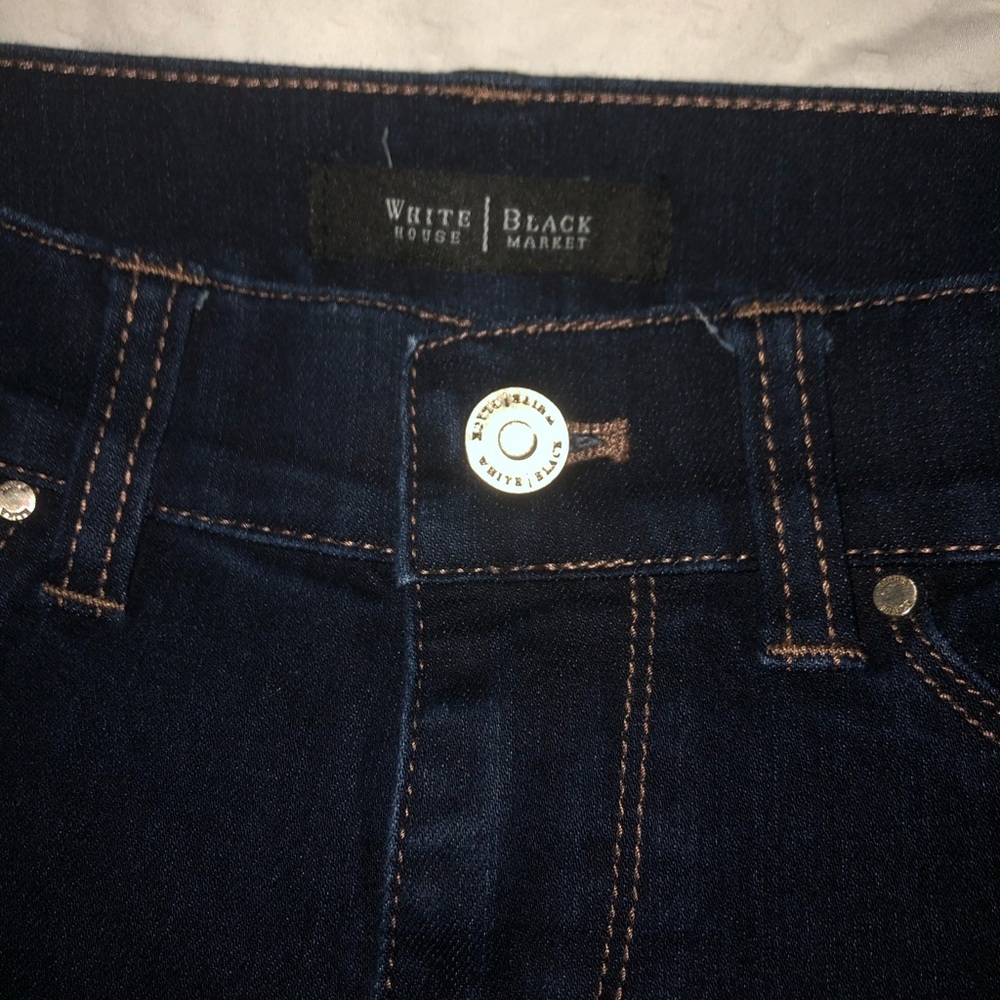 White House Black Market crop Jeans